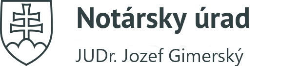 Notársky úrad JUDr. Jozef Gimerský